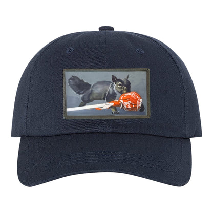 Eco-Washed Navy Dad Hat