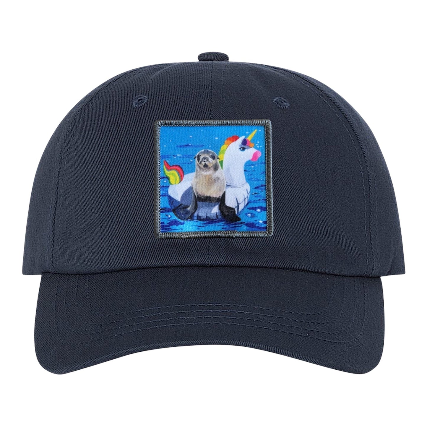 Eco-Washed Navy Dad Hat