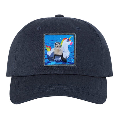 Eco-Washed Navy Dad Hat