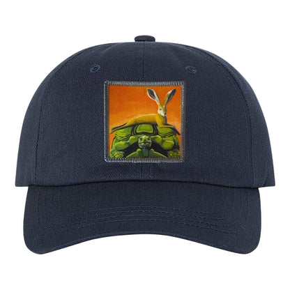 Eco-Washed Navy Dad Hat