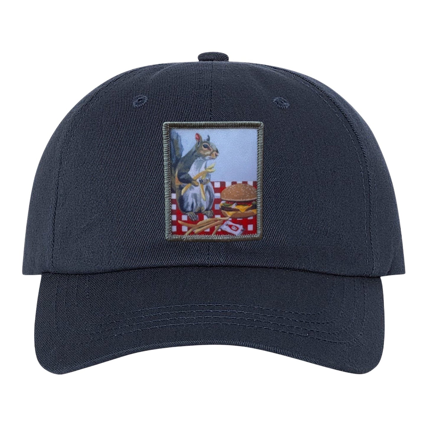 Eco-Washed Navy Dad Hat