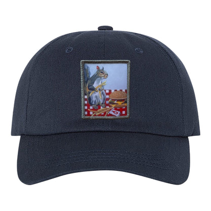 Eco-Washed Navy Dad Hat