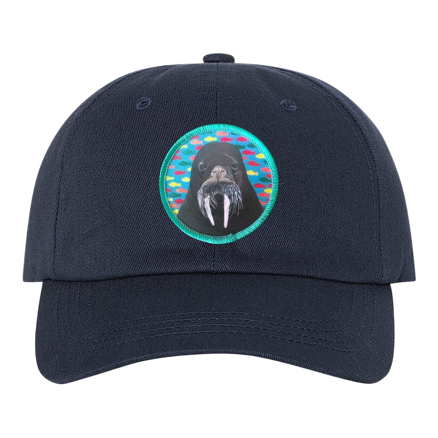 Eco-Washed Navy Dad Hat