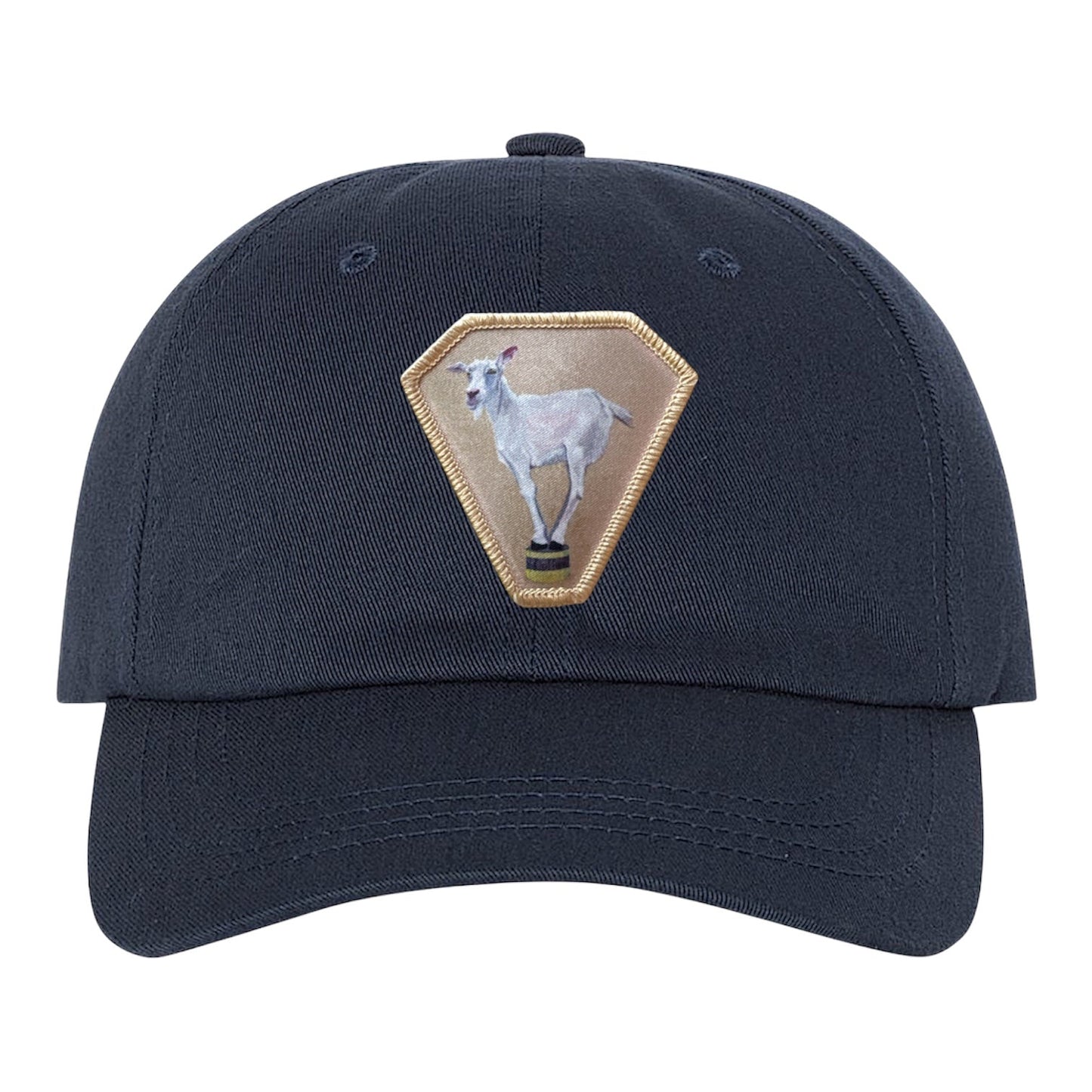 Eco-Washed Navy Dad Hat