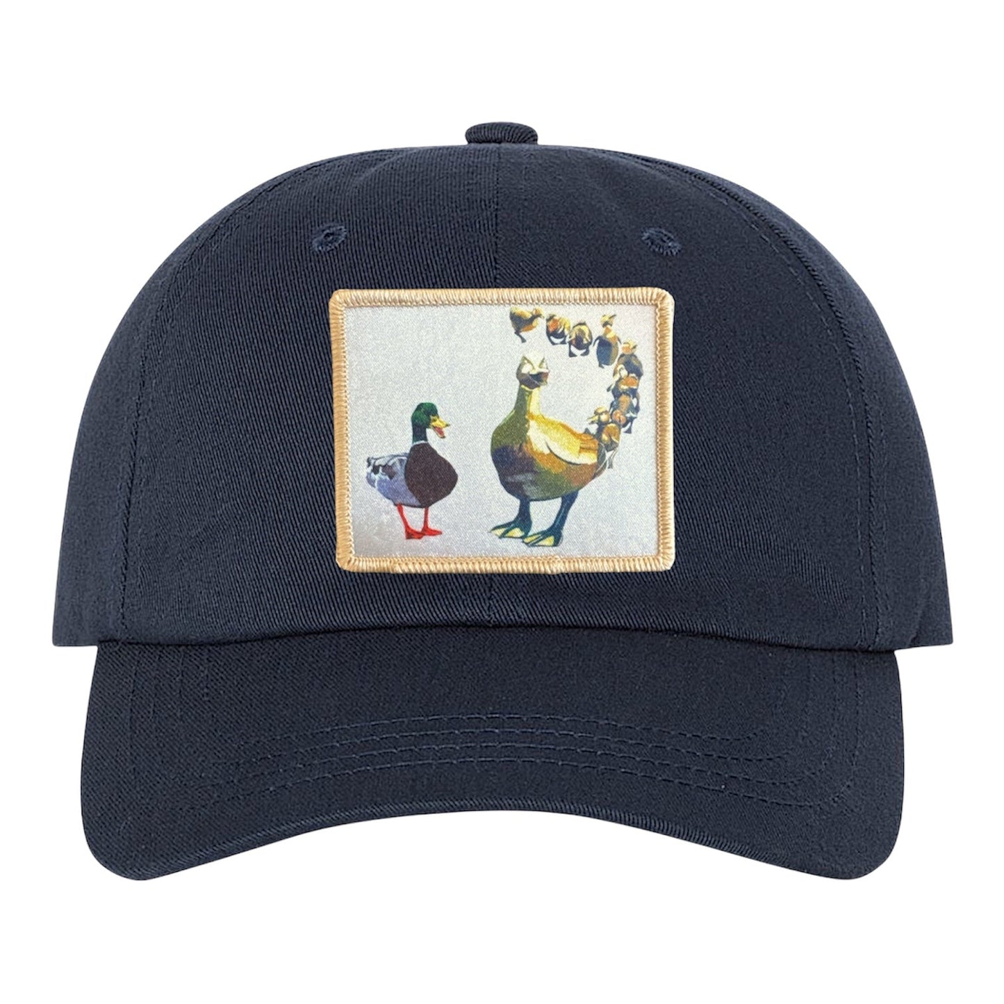 Eco-Washed Navy Dad Hat