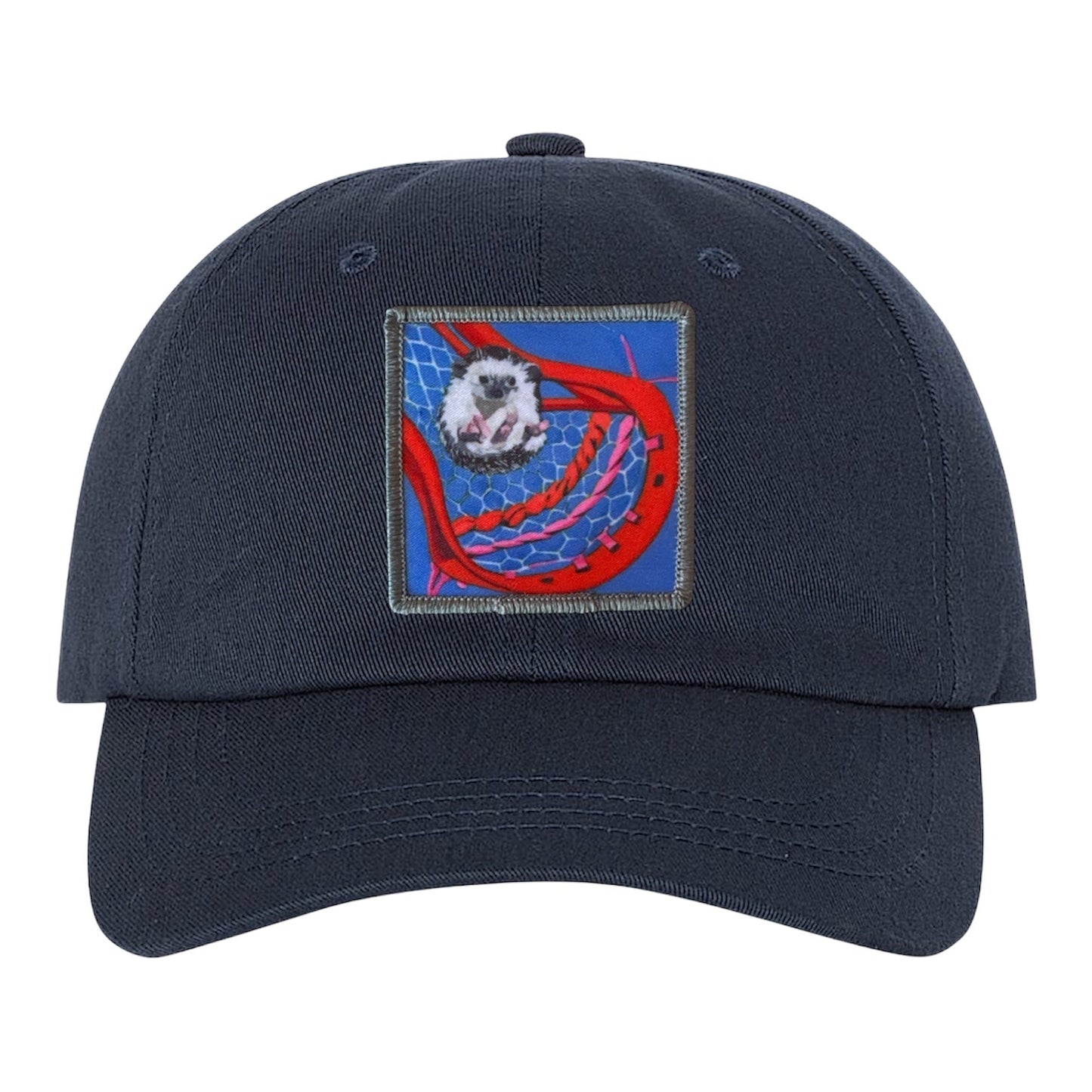 Eco-Washed Navy Dad Hat