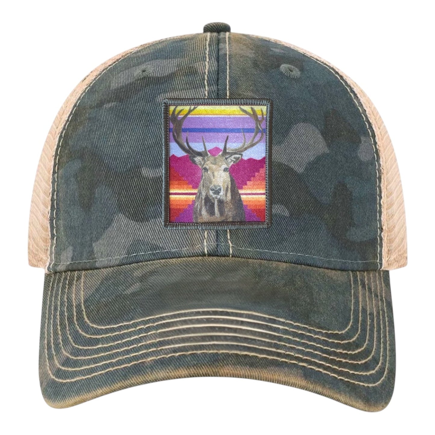 Navy Camo Unstructured