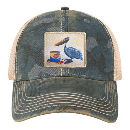 Navy Camo Unstructured