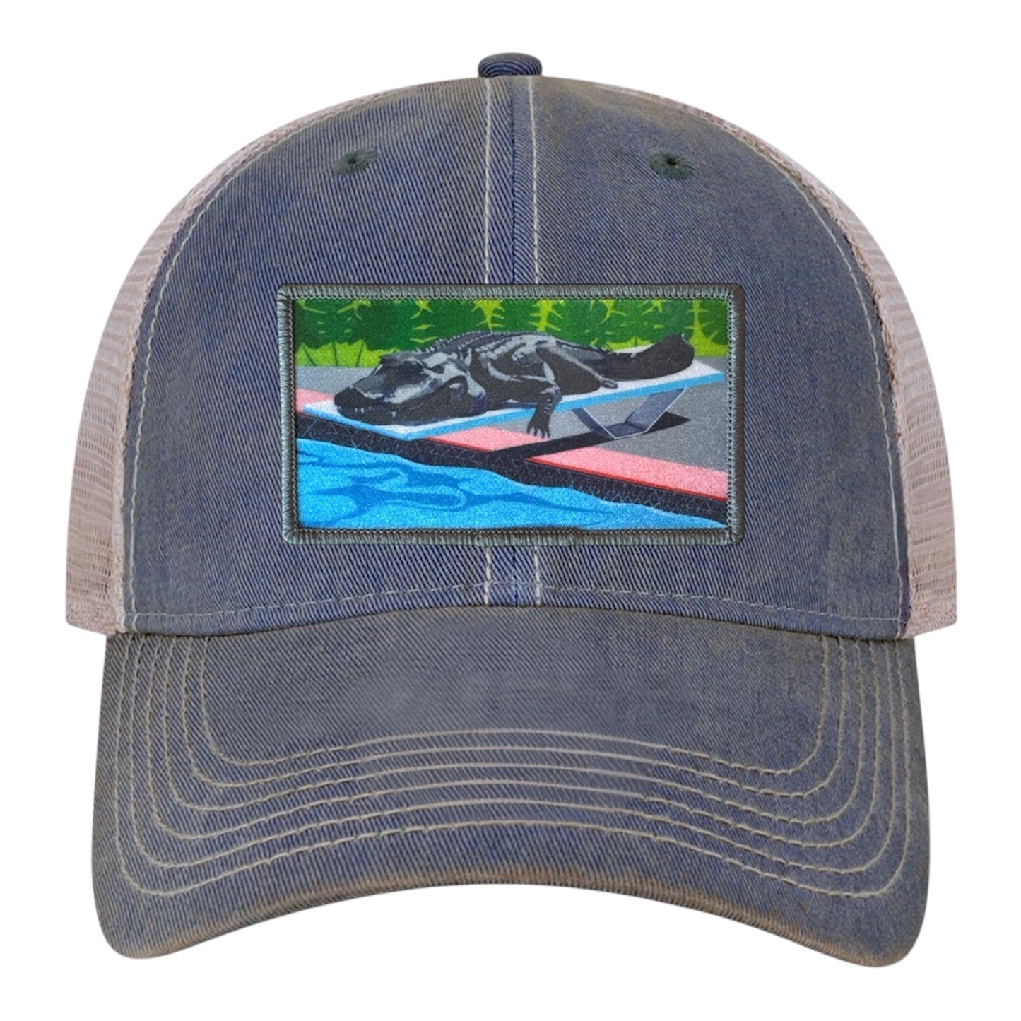 Navy/ Khaki Trucker Cap