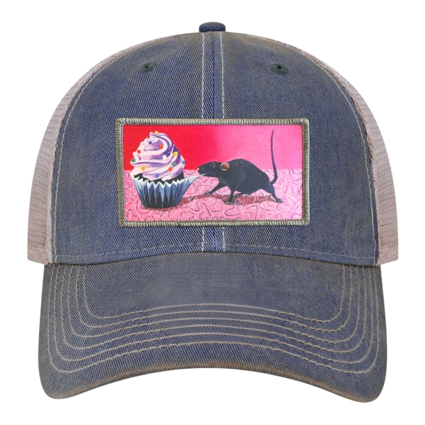 Navy/ Khaki Trucker Cap