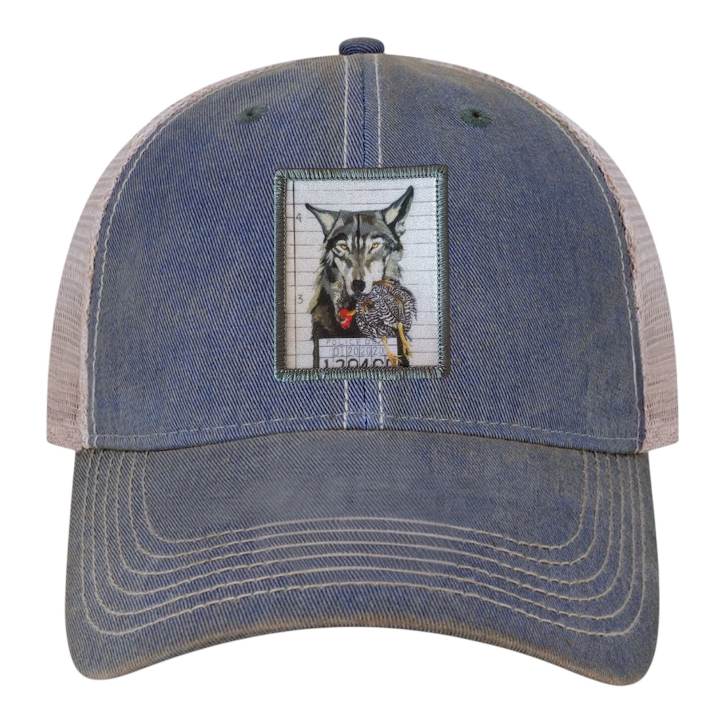Navy/ Khaki Trucker Cap