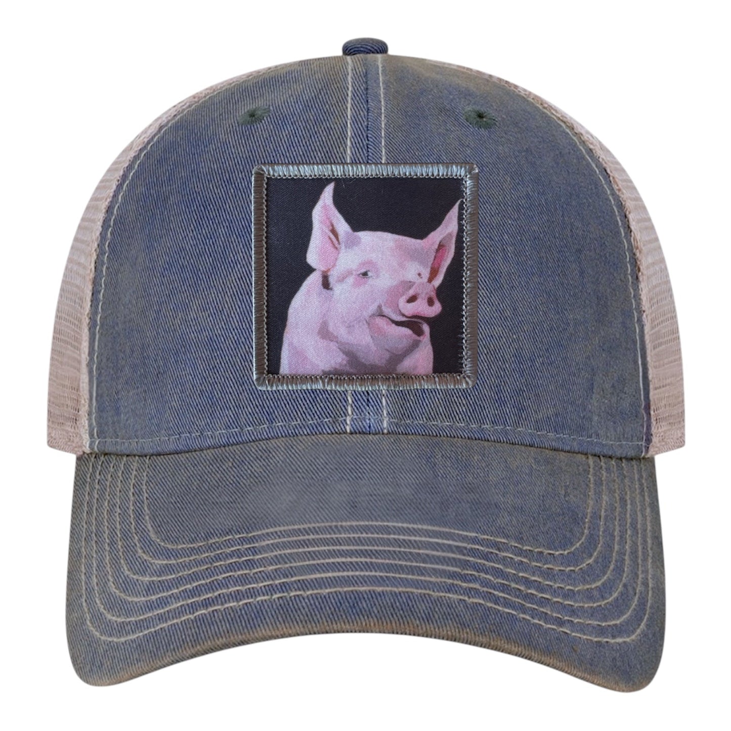 Navy/ Khaki Trucker Cap
