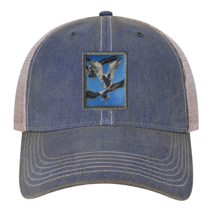 Navy/ Khaki Trucker Cap