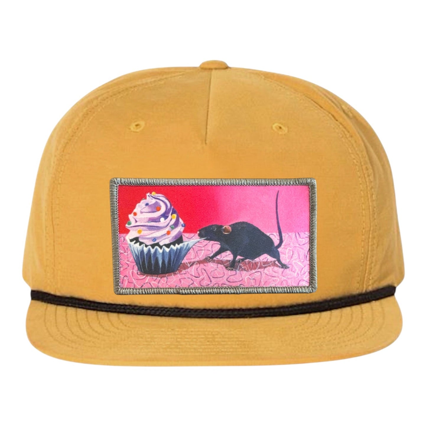Biscuit/Black Rope Cap