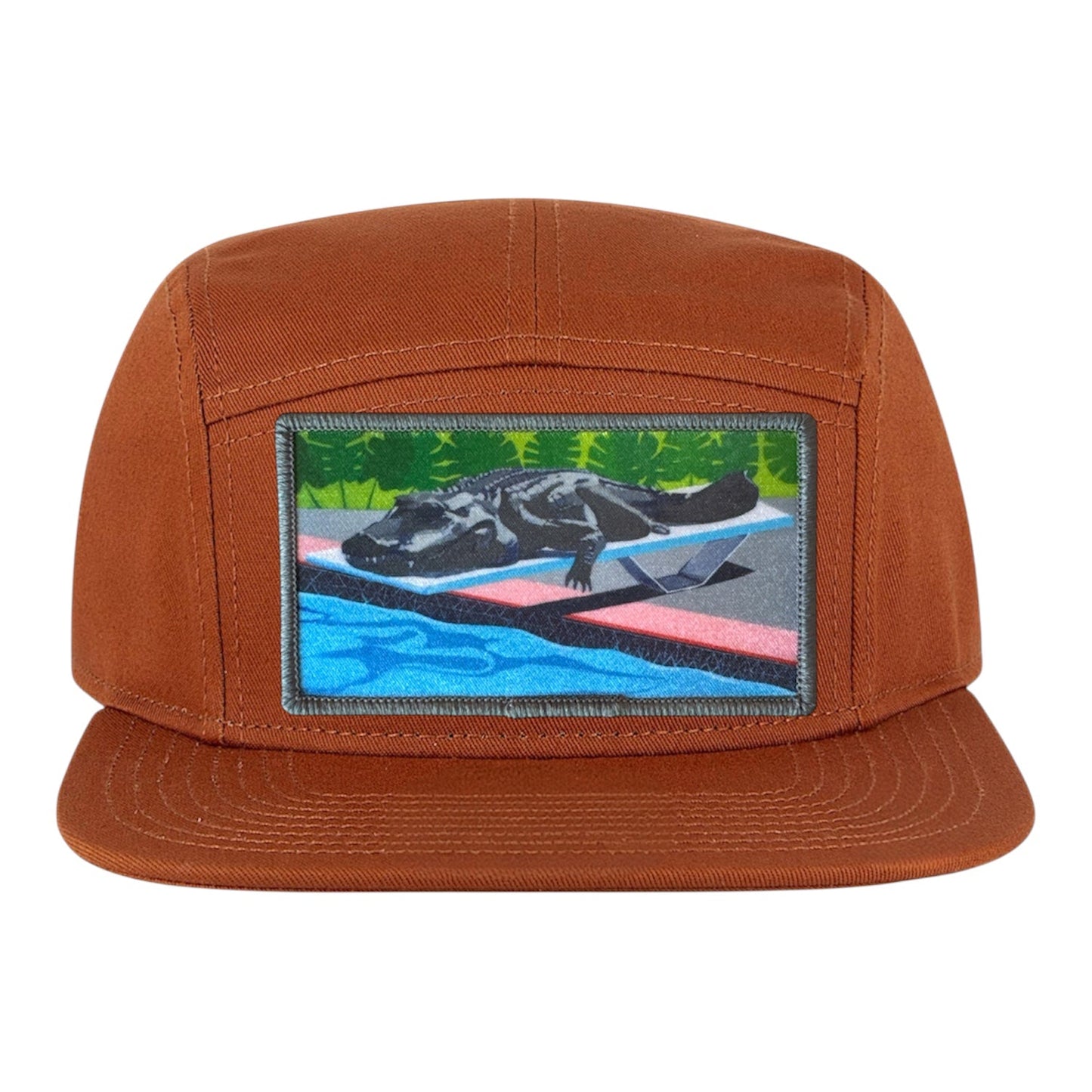 Orange Camper Hat