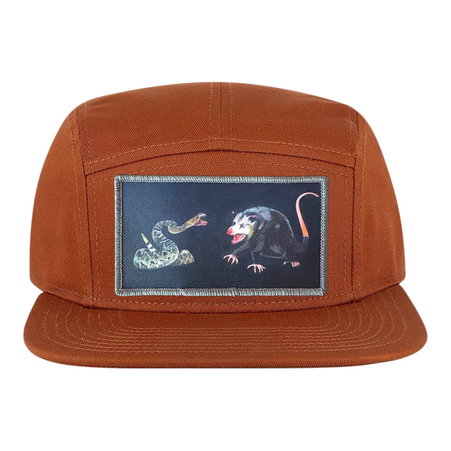 Orange Camper Hat