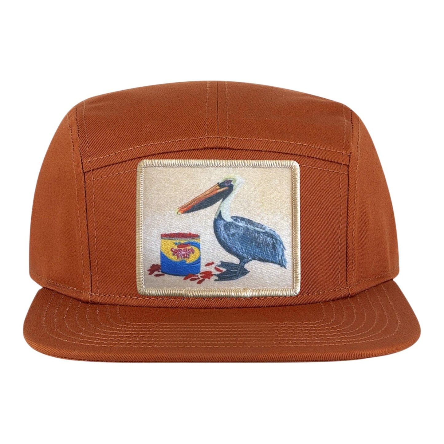 Orange Camper Hat