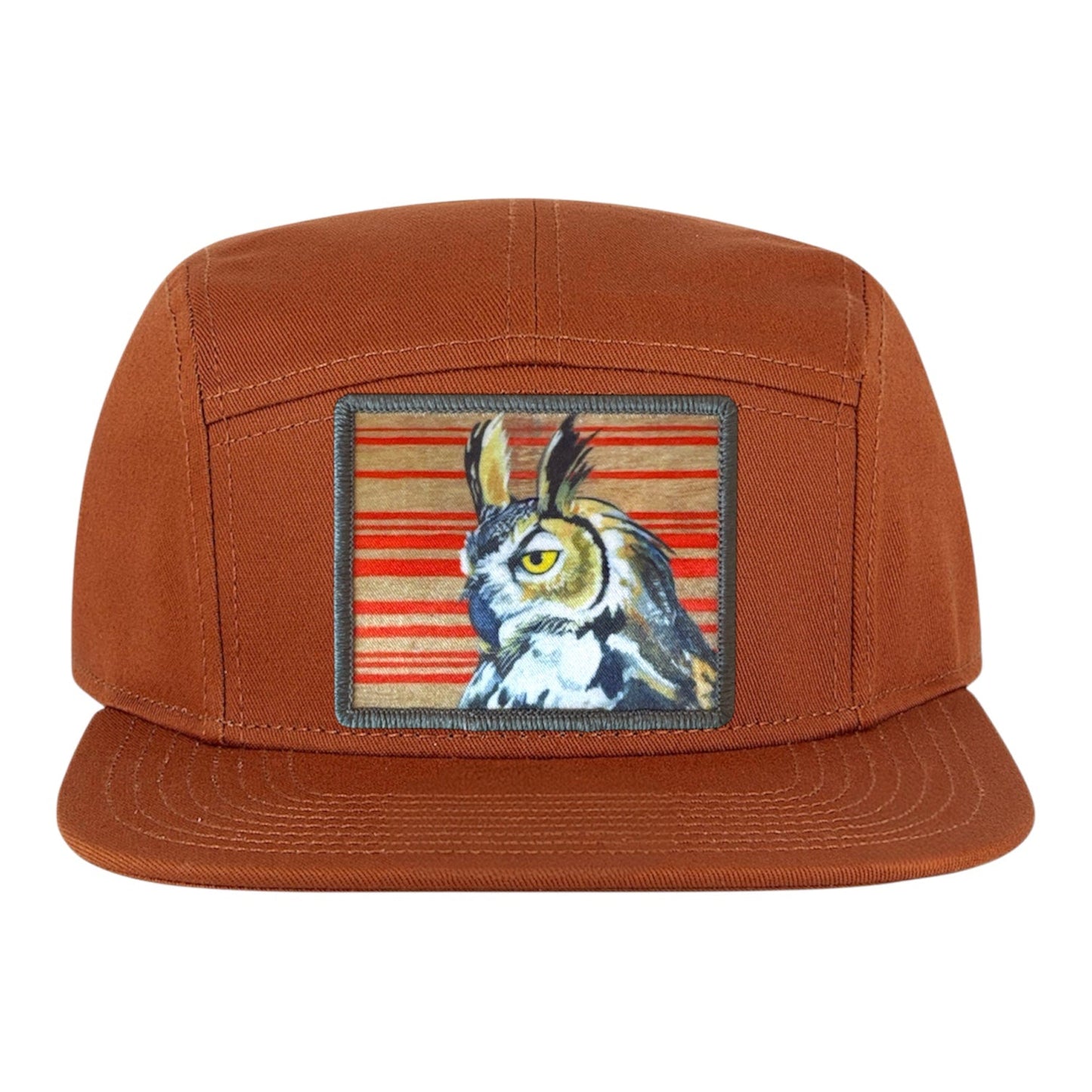 Orange Camper Hat