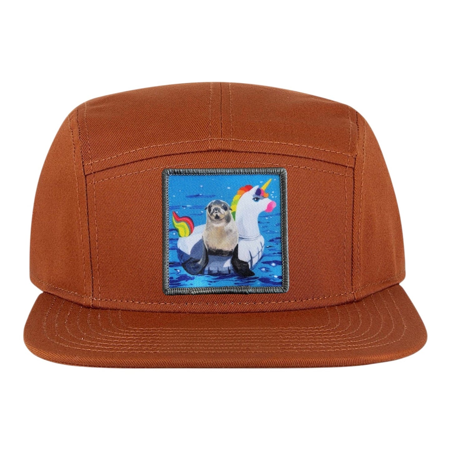 Orange Camper Hat