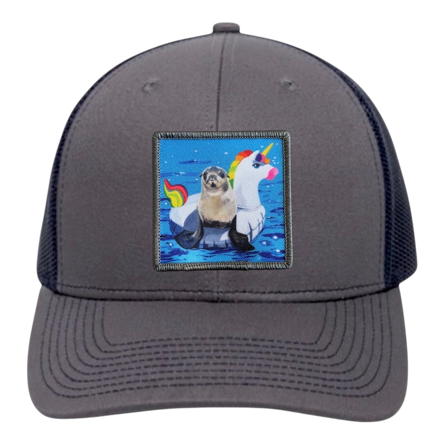 Charcoal/ Navy Trucker