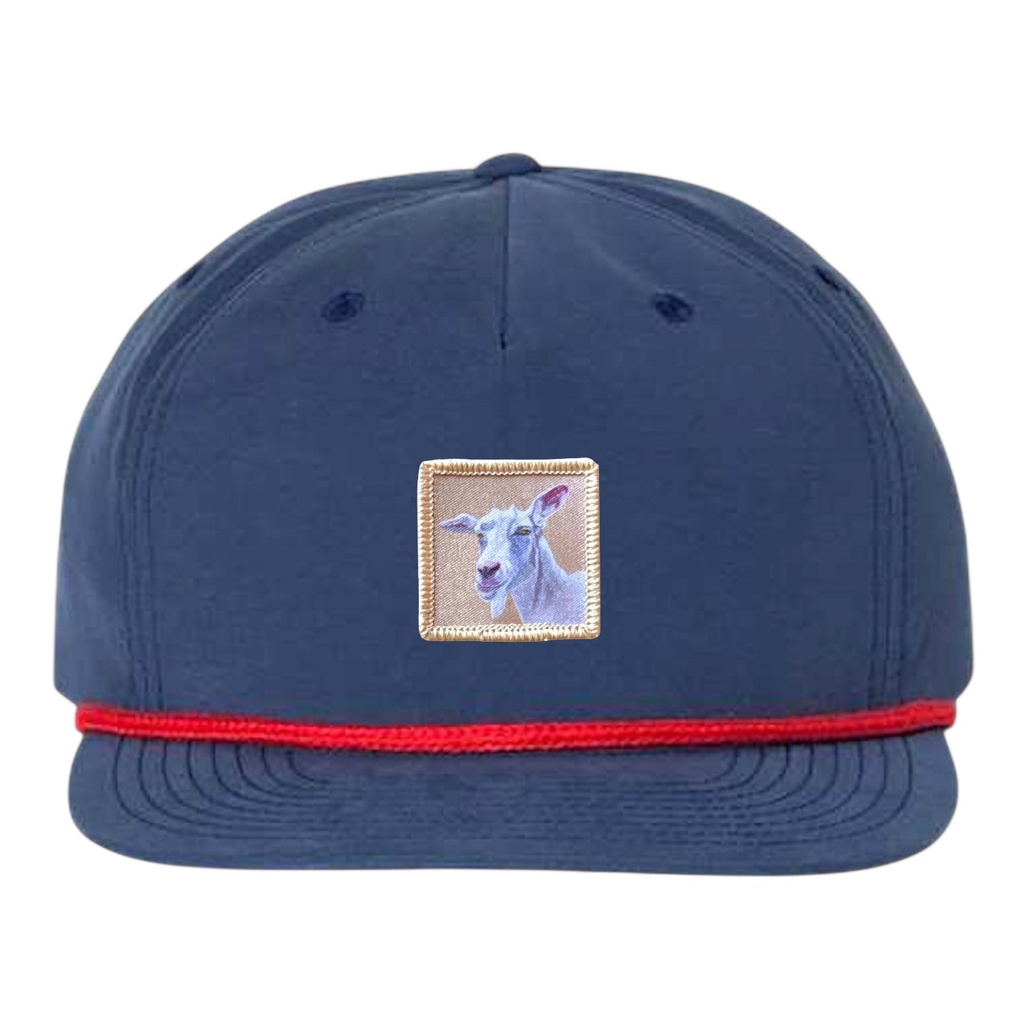 Navy/ Red Rope Cap