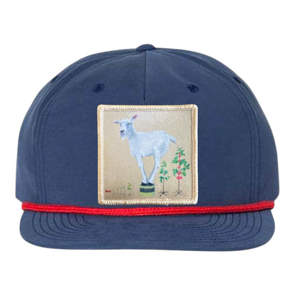 Navy/ Red Rope Cap