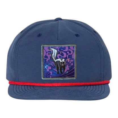 Navy/ Red Rope Cap