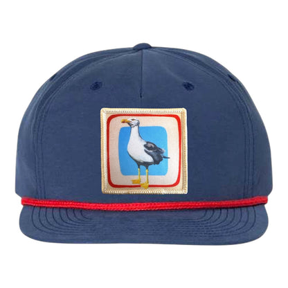 Navy/ Red Rope Cap
