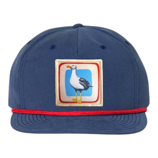 Navy/ Red Rope Cap