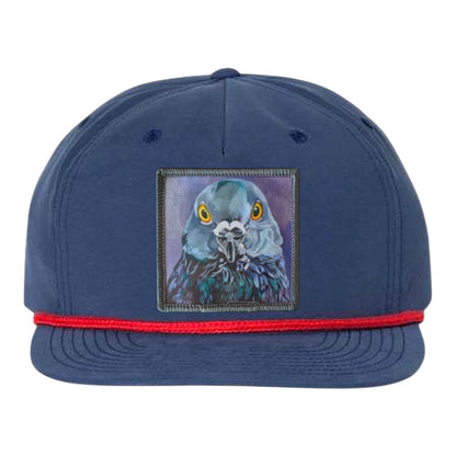 Navy/ Red Rope Cap