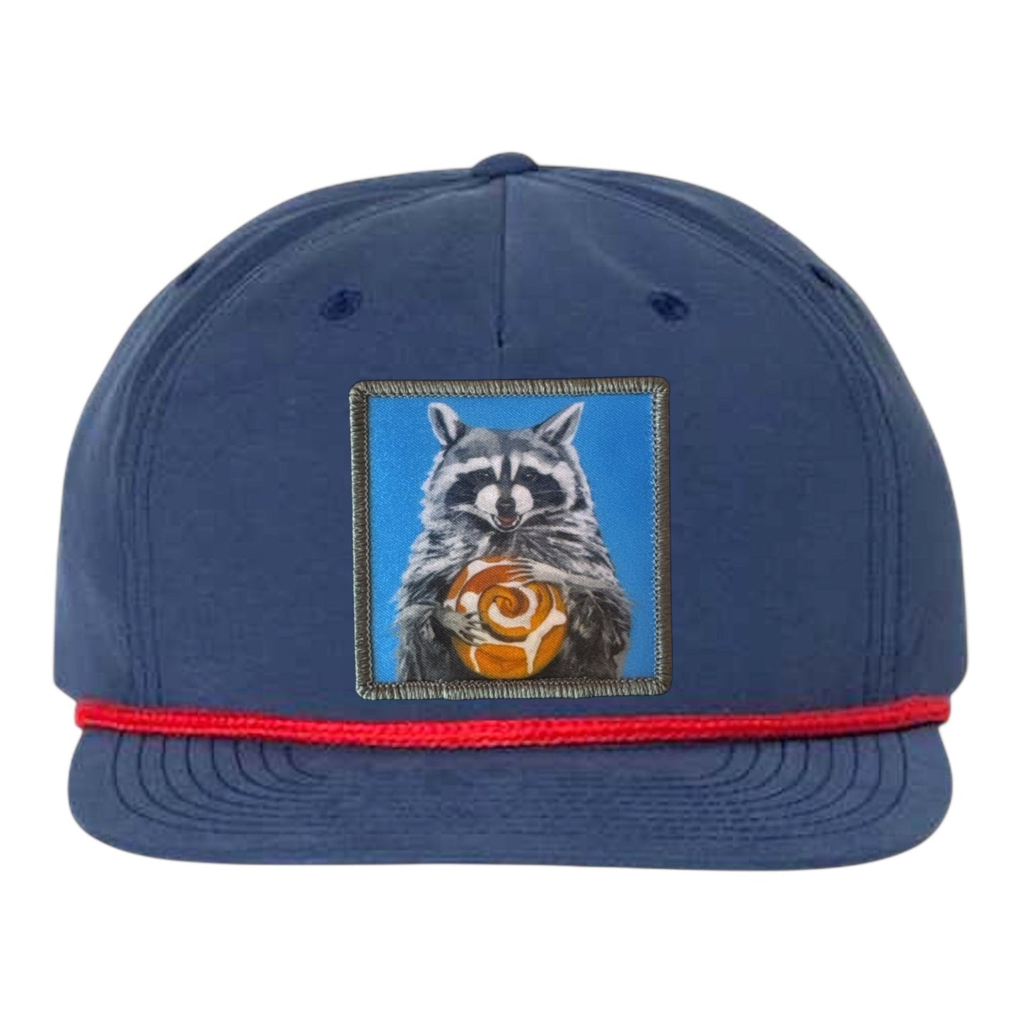 Navy/ Red Rope Cap