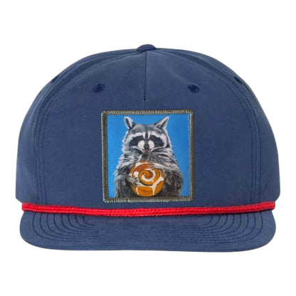 Navy/ Red Rope Cap