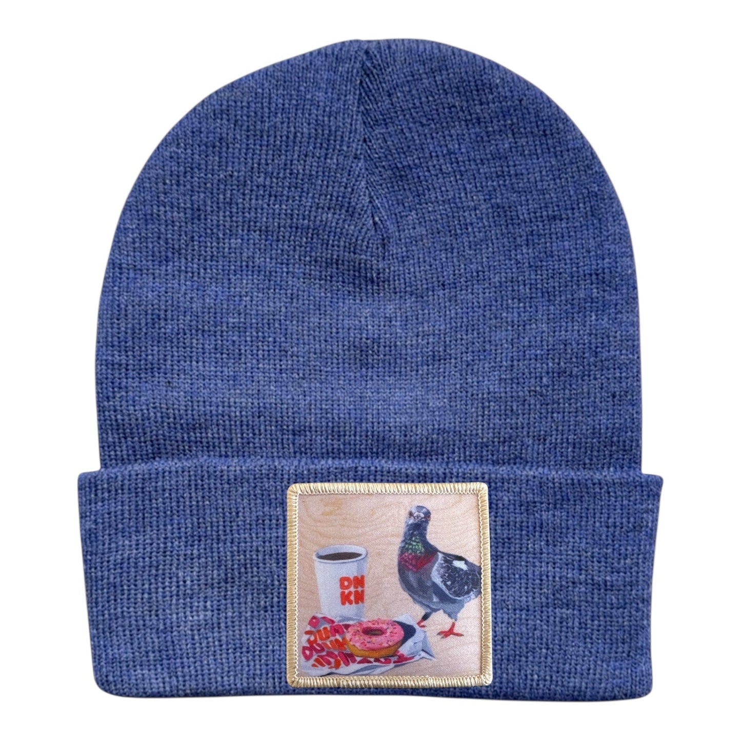 Pigeons Run On Donuts Beanie