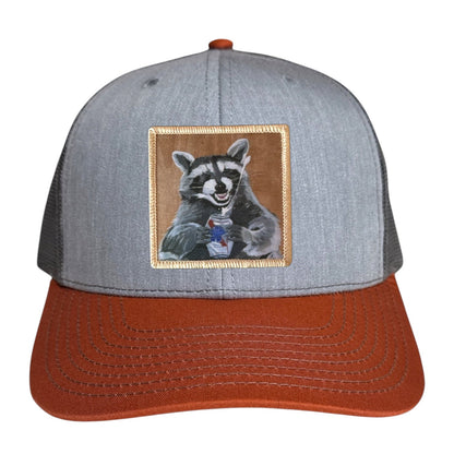 Grey/Terracotta Trucker