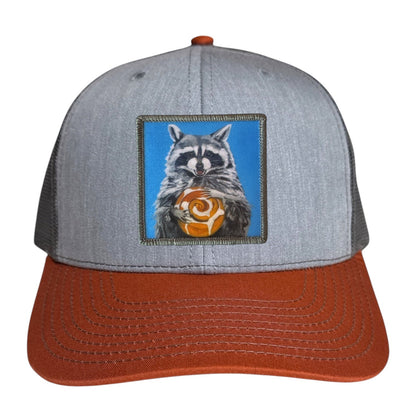 Grey/Terracotta Trucker