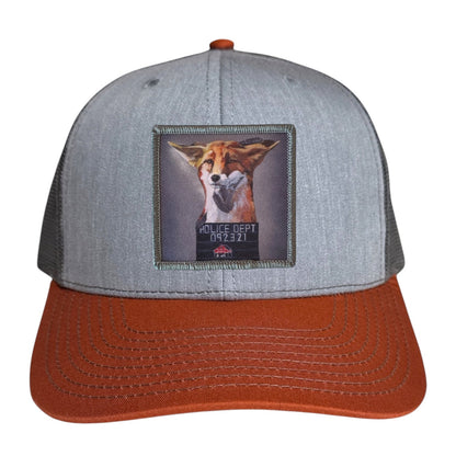 Grey/Terracotta Trucker