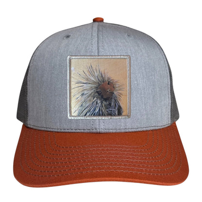 Grey/Terracotta Trucker