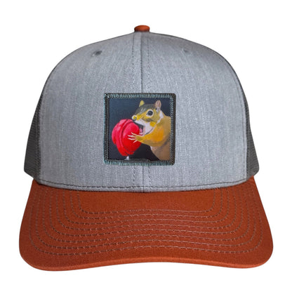 Grey/Terracotta Trucker