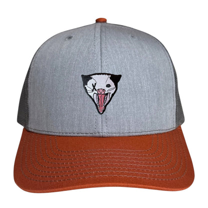 Grey/Terracotta Trucker