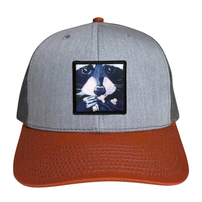 Grey/Terracotta Trucker