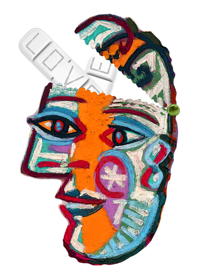 Love Bar Snow Wash Jogged Sweatpants