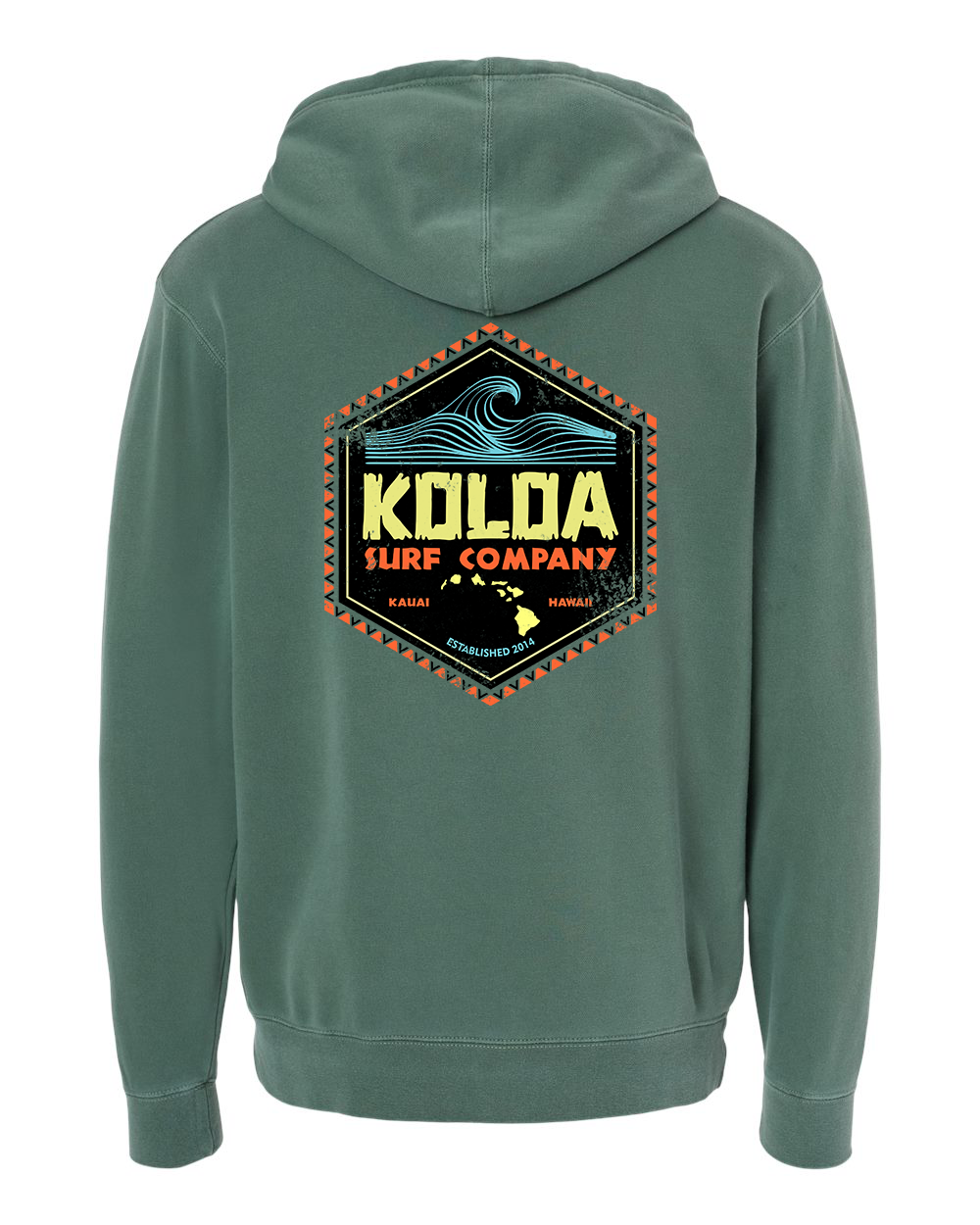 Koloa Tides Pigment-Dyed Hoodie