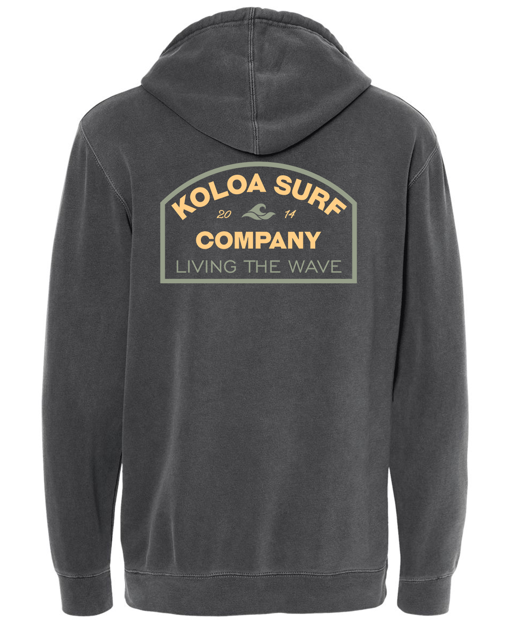 Koloa Honopu Arch Pigment-Dyed Hoodie