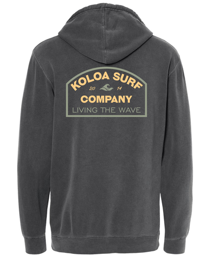 Koloa Honopu Arch Pigment-Dyed Hoodie