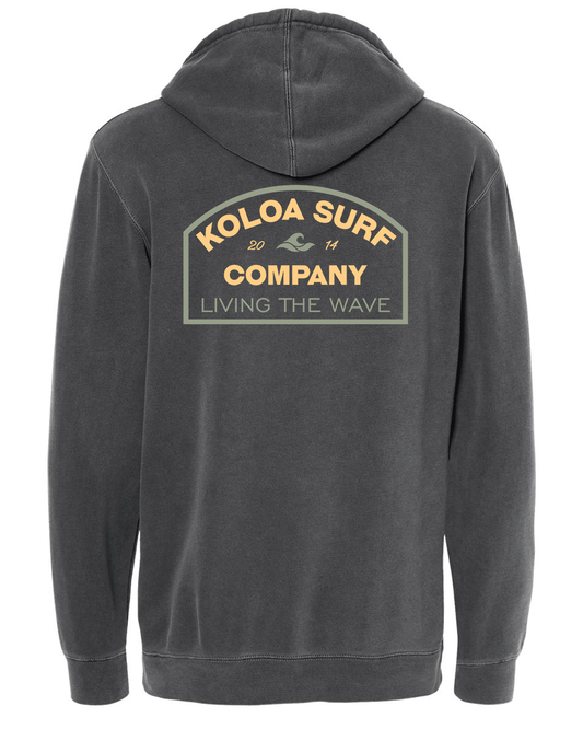 Koloa Honopu Arch Pigment-Dyed Hoodie