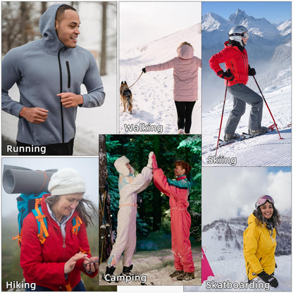 ROCKBROS Balaclava Ski Mask, Windproof Thermal Winter Neck Warmer Hood for Men  Women