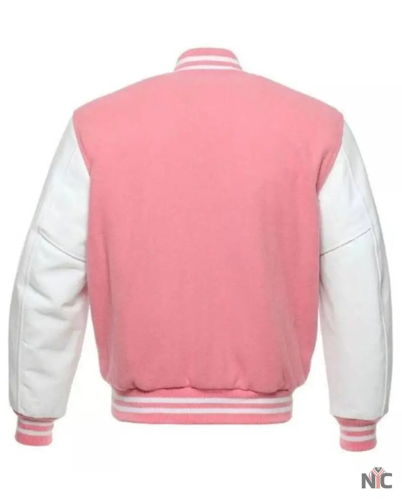 Pink Varsity Jacket