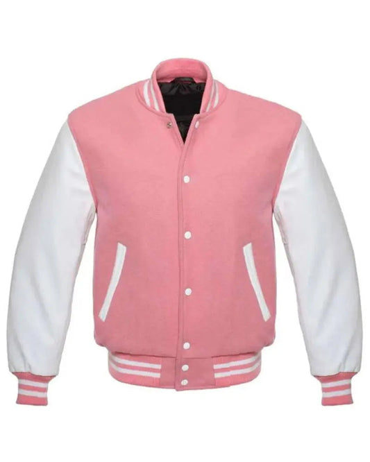Pink Varsity Jacket
