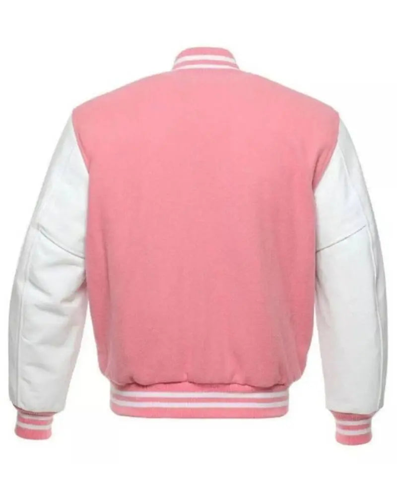Pink Varsity Jacket