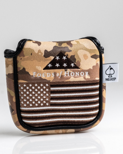 Folds of Honor 2.0 - Mallet Putter Cover